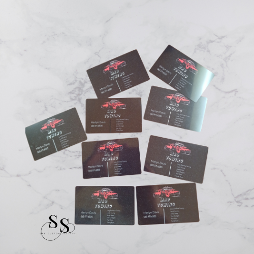 Aluminium Business Card