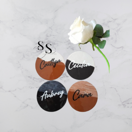 4 piece Acrylic Coasters